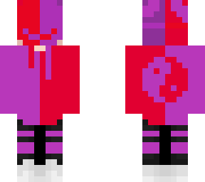 glitched yin and yang