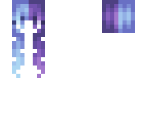 hb - soft blue & dark purple