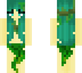 kelp and seaweed girl