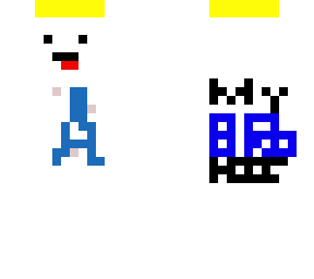 my brother is not cool (btw this is my skin