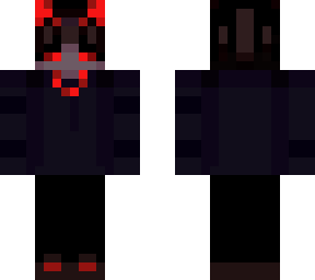 neon (red) demon male skin (arms fixed)