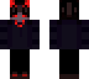 neon (red) demon male skin