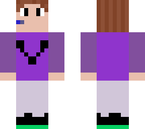 normal boy skin with headphones and mic