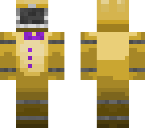 Springlocked Springbonnie v2 (main base by Scottcawthonjr | Minecraft Skin