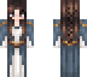 recolor; medieval girl