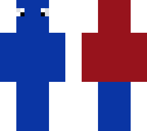 red blue