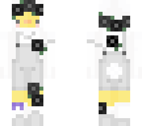 >purple bow<
