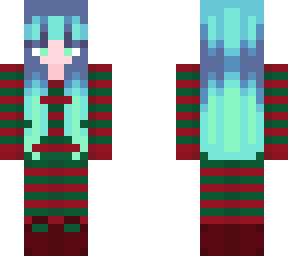 another girl in sweater