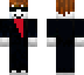 bacon with suit