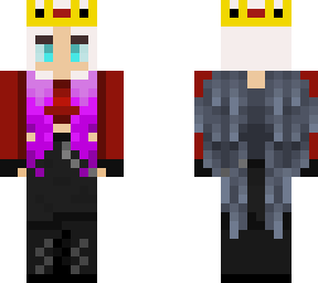 bad/ss dragon queen but purple hair