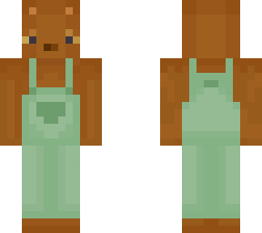bear in dungarees