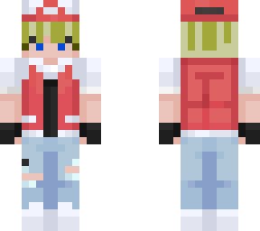 blonde pokemon trainder