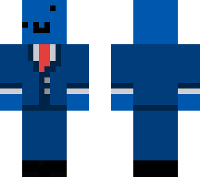 blue guy with tuxedo