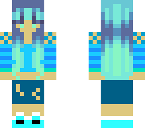 blue lady