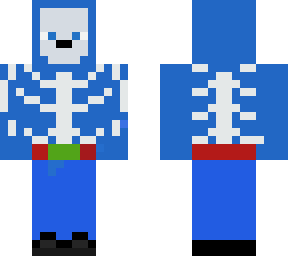 blue skull