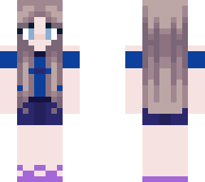 blue summer girl in sandals :)