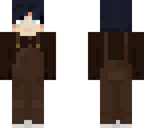 brown overalls