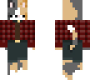 calico in plaid