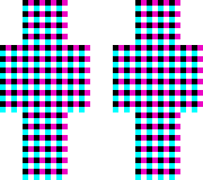 cga colors-plaid