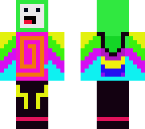 crazy color spiyrle guy