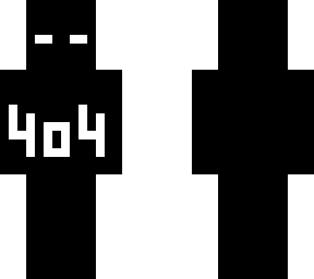 Error 404 Entity 404 Minecraft Skin