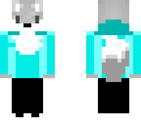 fox with blue hoody