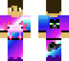 galaxy axolotl + cat and bird *-{littleligers personal skin}-*