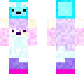 girl with cube
