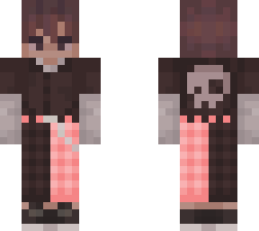 grunge astetik skull