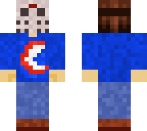 me (w/ jason mask)
