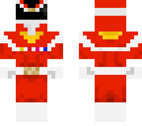 Megaranger Mega Red | Minecraft Skin