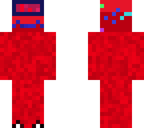 monster red axalotl man