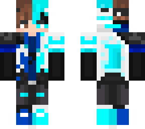 my original skin cyan type (latest) (my youtube skin) jamezmcyt ??