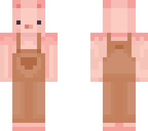 pig in dungarees