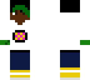 pixeldip mha episode 3-5 long sleeved outfit with green streak in hair