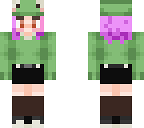 Purple froggy | Minecraft Skin