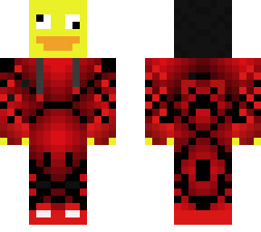 red ducky hood man creeper ducky