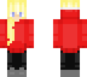 red hoodie girl