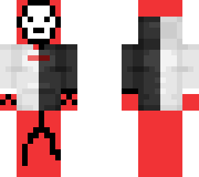 stick man bob, in red, but they have a hoddie