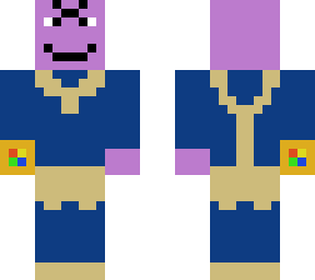 thanos but the gauntlet is a command block
