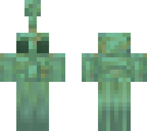 weathered copper golem