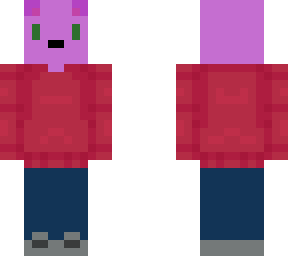 wolfy red sweater
