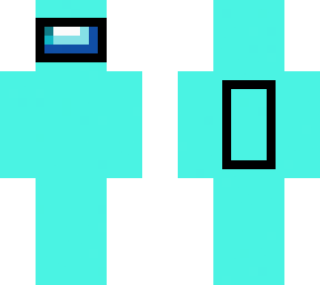 amogus cyan