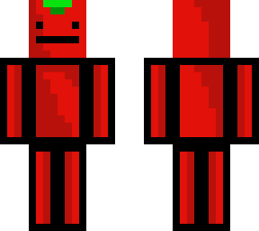 apple with a strait face