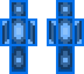 blue.