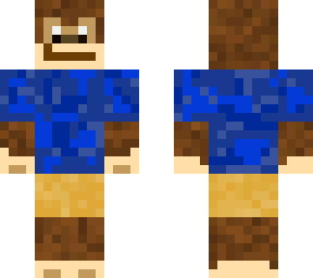 blue camo monkey