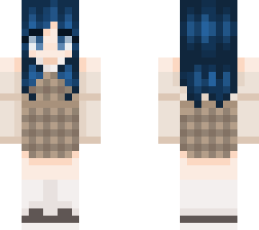 blue hair