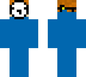 blue man