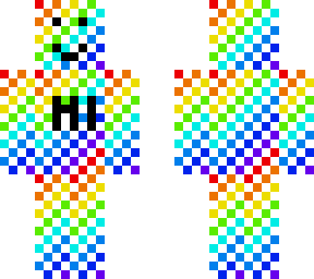 bob want to say hi but rainbow and incredible (white color edition)