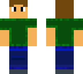 boy with creeper mask